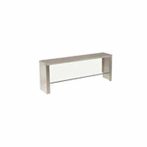 Supreme Metal Serving Shelf Breath Guard, 77.750"WX 10" Deep