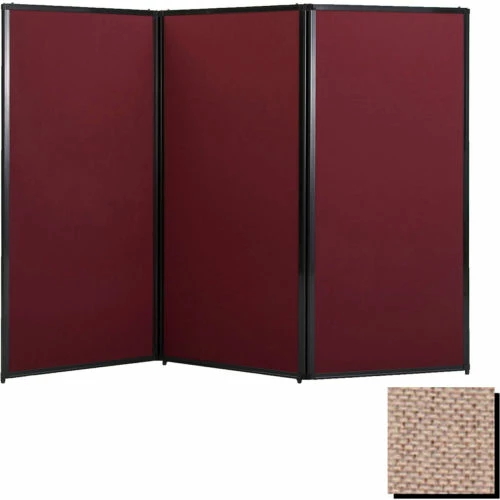 Versare Privacy Screen, 70" Fabric, Rye - Image 2