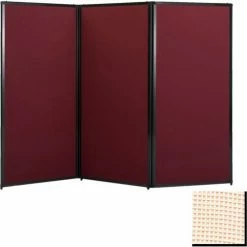 Versare Privacy Screen, 70" Fabric, Sand
