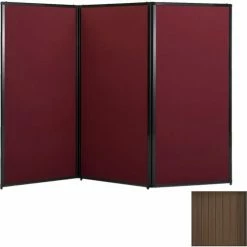 Versare Privacy Screen, 70" Polycarbonate, Brown