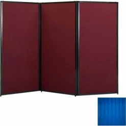 Versare Privacy Screen, 80" Polycarbonate, Blue