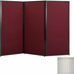 Versare Privacy Screen, 80" Polycarbonate, Clear