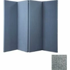 Versare VersiPartition Acoustical Panel, 8' x 6'6", Gray