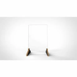 Waddell SG2 Countertop Sneeze Guard Acrylic, 15"W x 23"H