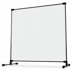 Goff's Goff Personal Safety Tabletop Partition, 18"W x 24"H - Clear
