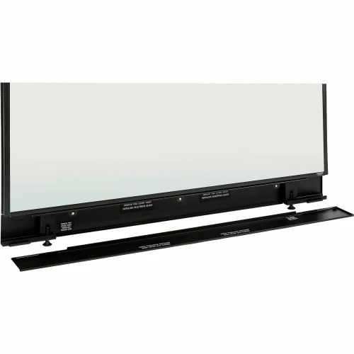 Interion By Global Industrial Interion® Office Partition Panel with Whiteboard and Raceway, 48-1/4"W x 76"H - Image 3