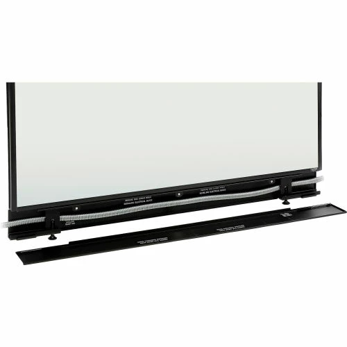 Interion By Global Industrial Interion® Office Partition Panel with Whiteboard and Pass-Thru Cable, 48-1/4"W x 64"H - Image 4